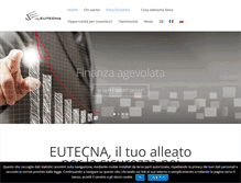 Tablet Screenshot of eutecna.com